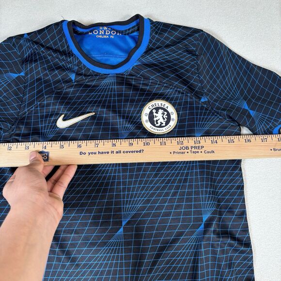 Nike Kids Size Large Chelsea F.C. 2023/24 Stadium Away Jersey Soccer Football - Picture 8 of 8